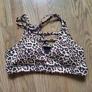 ZYIA Leopard Grid Bra